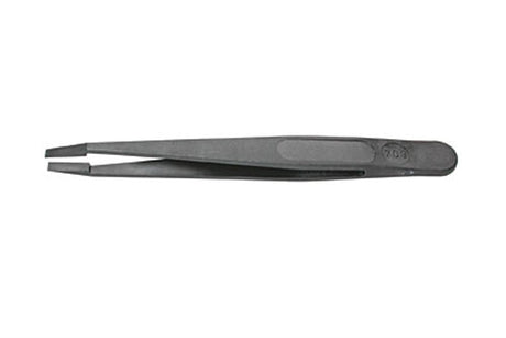 High Precision & Carbon Fiber Reinforced Tweezers (flat tips) - EQ-TZR-CF-5413-LD - Thasar Store