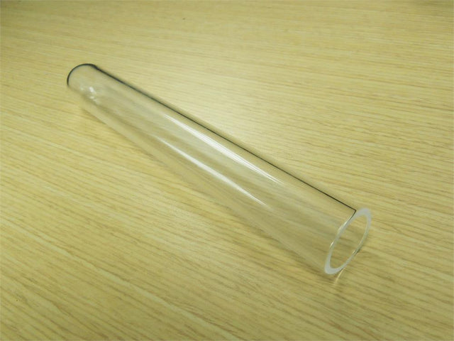 25 OD x 19.8 IDx 180L mm (1") Half Open Quartz Tube for Induction Heater - HQT25 - Thasar Store