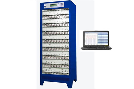 128 Channel Battery Analyzer (Max. 5V) w/ Cylindrical or Coin Cell Holder, Laptop Software -- BST128-3 - Thasar Store