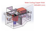 Mini Melting/Casting Furnace w/ Automatic Rotary Chamber up to 1700C @ 100 g - IMCS-2000-S - Thasar Store