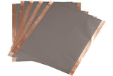 Li-Ion Battery Anode -Double Layer CMS Graphite Coated on Copper Foil (241mm L x 200mm W x 90um Thick) 5 sheets/bag bc-cf-241-ds - Thasar Store