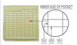 20 pcs 2" Die / IC Tray (100 Pockets of 200 x 100 x 28 mil or 5.08 x 2.54 x 0.71mm) - NH20-200-100-28 - Thasar Store