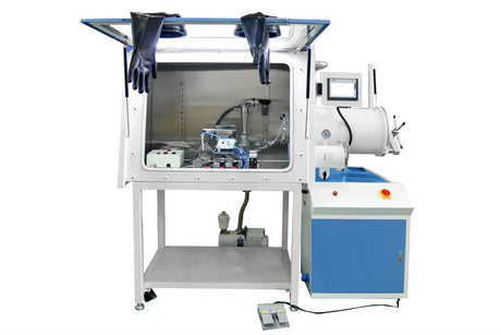 Jet Mill (50 - 500 g/ hr) in Glovebox w/ Purification System - MSK-JB-500-LD - Thasar Store