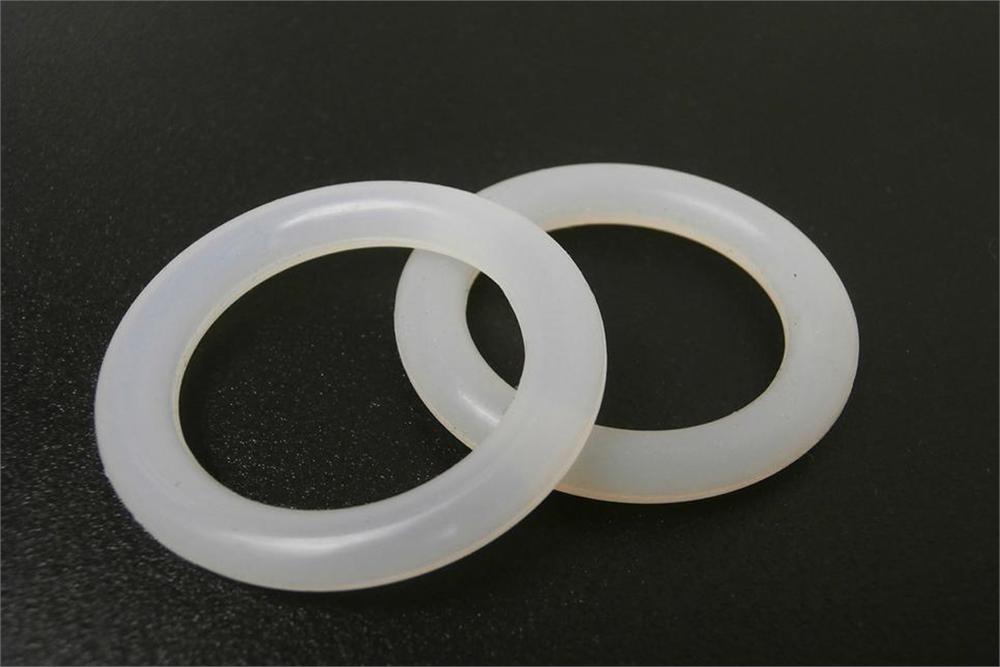 High Temperature Silicone Rubber O ring (1 pair) for 25-26 mm dia Alumina or Quartz Tube - EQ-SOR-25 - Thasar Store