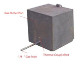 1100°C Max. Muffle Furnace (12x12x12") w/ Alloy Chamber for Debinding - KSL1200X-M-F - Thasar Store