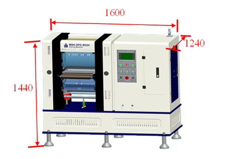 100T Max. Pressure Controlled Rolling Press (D320 x W350 mm ) W/ R2R Option - MSK-DPC-B320 - Thasar Store