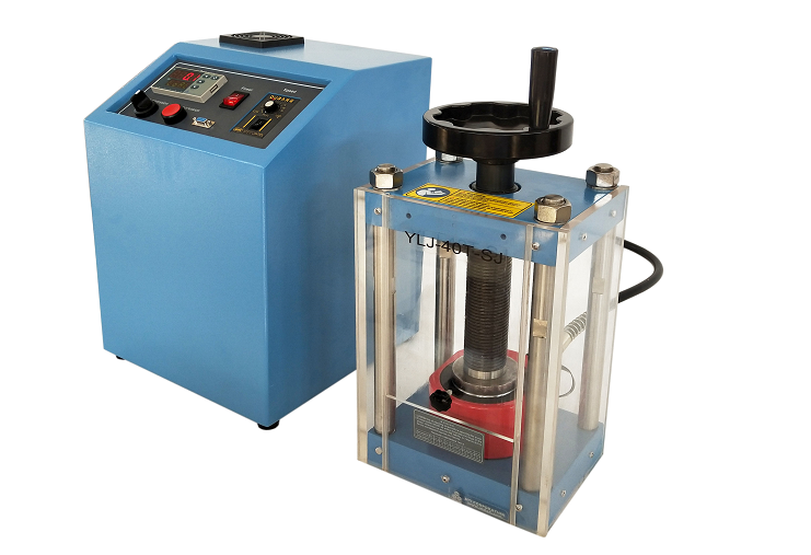 40T Lab Press with Programmable Electric Hydraulic Pump - YLJ-40TA-PE - Thasar Store