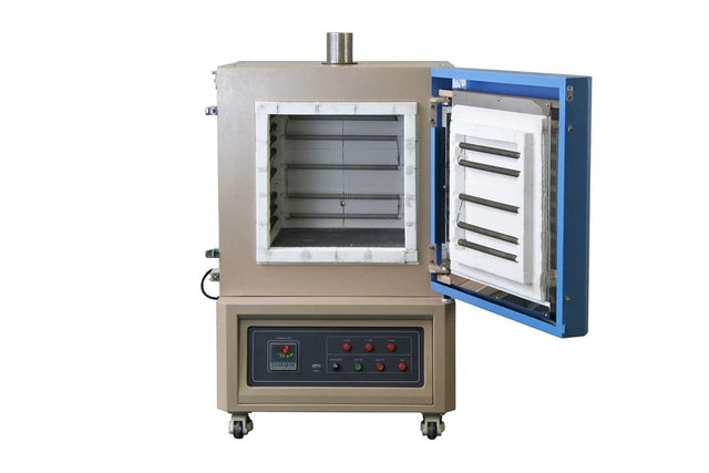 1200°C Max. 5-side Heating Muffle Furnace (20x20x20", 125L) w/ Optional Alloy Chamber - KSL-1200X-MAX - Thasar Store