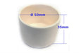 Alumina Crucible: High Purity 50 dia. x 35 H mm Cylindrical - EQ-CA-D50H35 - Thasar Store