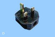 Type C - 13A 250V plug - EQ-IEP-C13A250V - Thasar Store