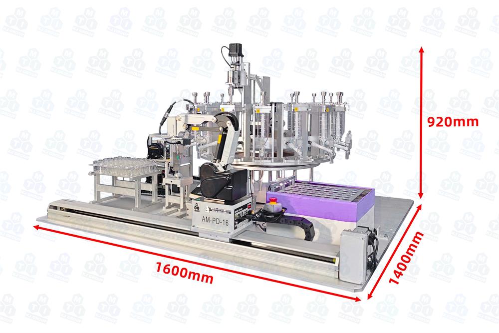 Automated 16-channel Powder Dispensing System- AM-PD16 - Thasar Store