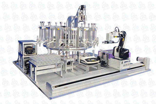 Automated 16-channel Powder Dispensing System- AM-PD16 - Thasar Store