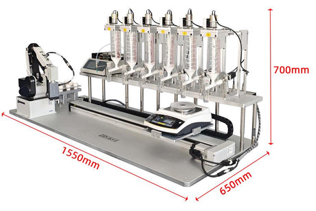 Automatic 6-channel Powder Dispensing System - AM-PD6 - Thasar Store