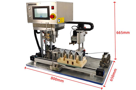 Automated Pellet Pressing System up to 6 sample and 8 ton - AM-YLJ-8T - Thasar Store