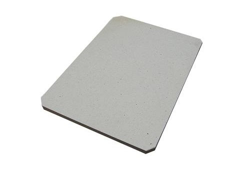 Sintered Mullite Sample Plate (250 mm L x 180 mm W x 8 mm T) Max. 1400C - MLPlate-25181 - Thasar Store