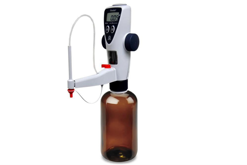 Automatic Digital Bottletop Dispenser with 32oz Glass Bottle for 0 - 50 mL Electrolyte Liquid - BD-50ML-LD - Thasar Store