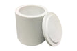 Boron Nitride Crucible with Lid: 24 O.Dx20 I.Dx18 H mm, Upto 2000C - EQ-CB-D24H18 - Thasar Store