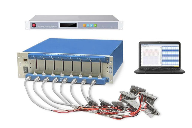 8 Channel Battery & Supercapacitor Analyzer ( 0.5mA - 6A @ 0- 5V ) w/ Laptop & Software - BST8-A6V0 - Thasar Store