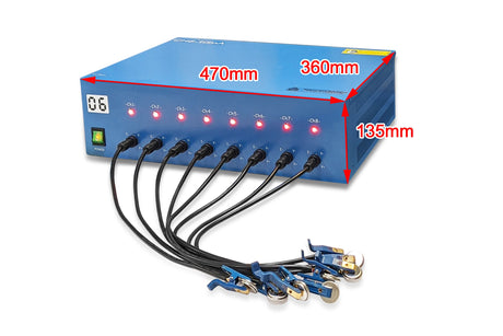 8 Channel Battery Analyzer (0.02 -10 mA, up to 5V) w/ Laptop & Software - BST8-MA - Thasar Store