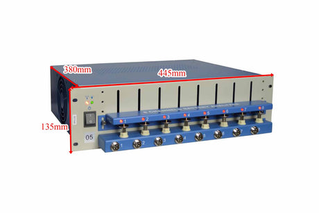 8 Channel Battery Analyzer (0.005 -1 mA, up to 5V) w/ Laptop Software & Optional WIFI Control - Thasar Store