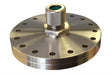 6" ConFlat Flange with 0.75" I.D Feedthrough & Quick Connector for DIY Sputtering Coater - EQ-FT-CF6 - Thasar Store