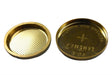 Gold-Coated SS304 CR2032 Button Cell Cases (20d x 3.2mm) with (1 pair with O-ring)-CR2032-CASE-G - Thasar Store