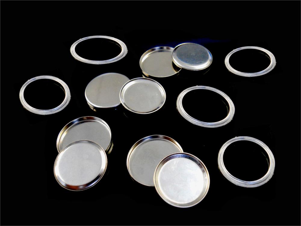 CR2325 Button Cells Cases (23d x 2.5t mm) with Seal O-rings for Battery Research - 100 pcs/pck - CR2325-CASE-316 - Thasar Store