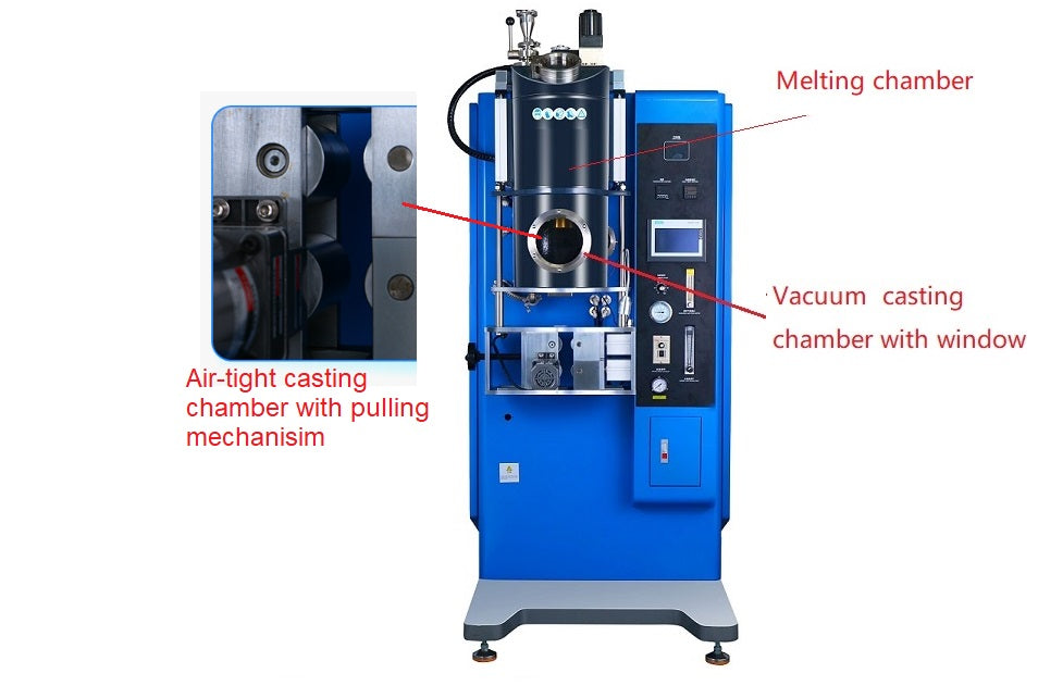 Atmosphere Controlled Continuous Casting Furnace with Secondary Charge Function - IMCS-1700VC - Thasar Store