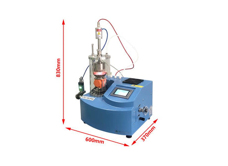 Compact Powder PVD Coater with DC Magnetron Sputtering & Vibration Stage - VTC-16-PW - Thasar Store