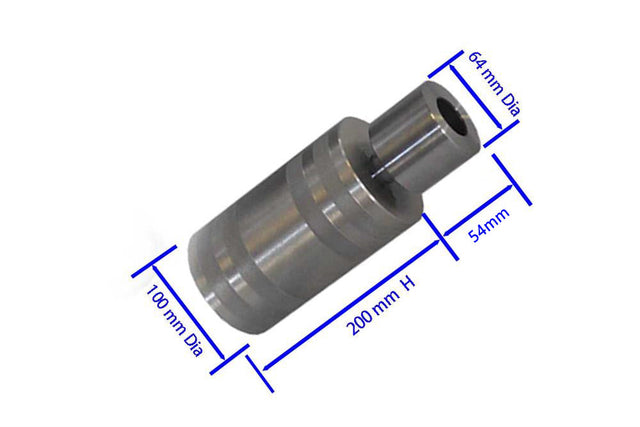 CIP or WIP Die Set ( 30 mm ID. 300 Mpa Vessel) with Electrode Terminals for Battery Research - CIP30-E300 - Thasar Store