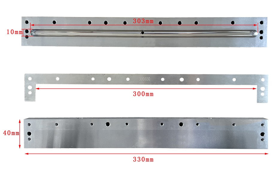 Slot Die Heads with Optional Width of 50 100, 150, 200, or 300 mm for DIY Slot Die Coater - SDH - Thasar Store