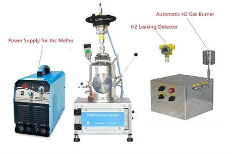 Compact Vacuum Arc Melting System ( 208A) with Large Cavity up to 200 g (Fe) - EQ-SP-MSM200 - Thasar Store