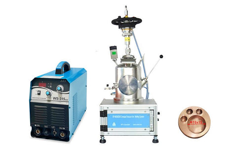 Compact Vacuum Arc Melting System ( 208A) with Large Cavity up to 200 g (Fe) - EQ-SP-MSM200 - Thasar Store