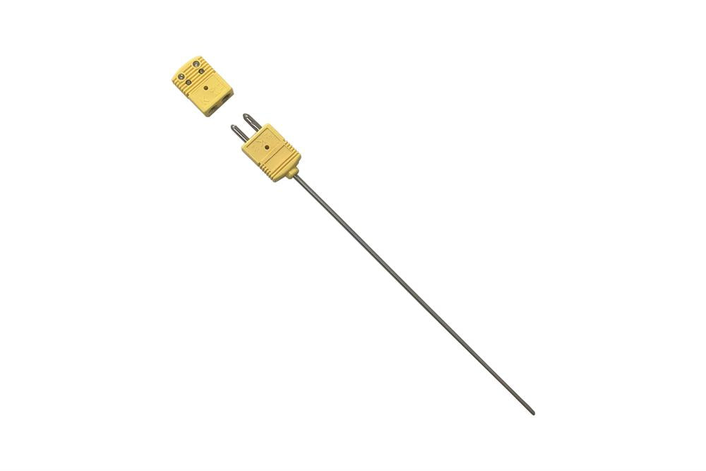 Thermocouple: K type 3mm OD x 8" L with Alloy sheath and Standard Plug for Calibration - TCK8S3B-LD - Thasar Store