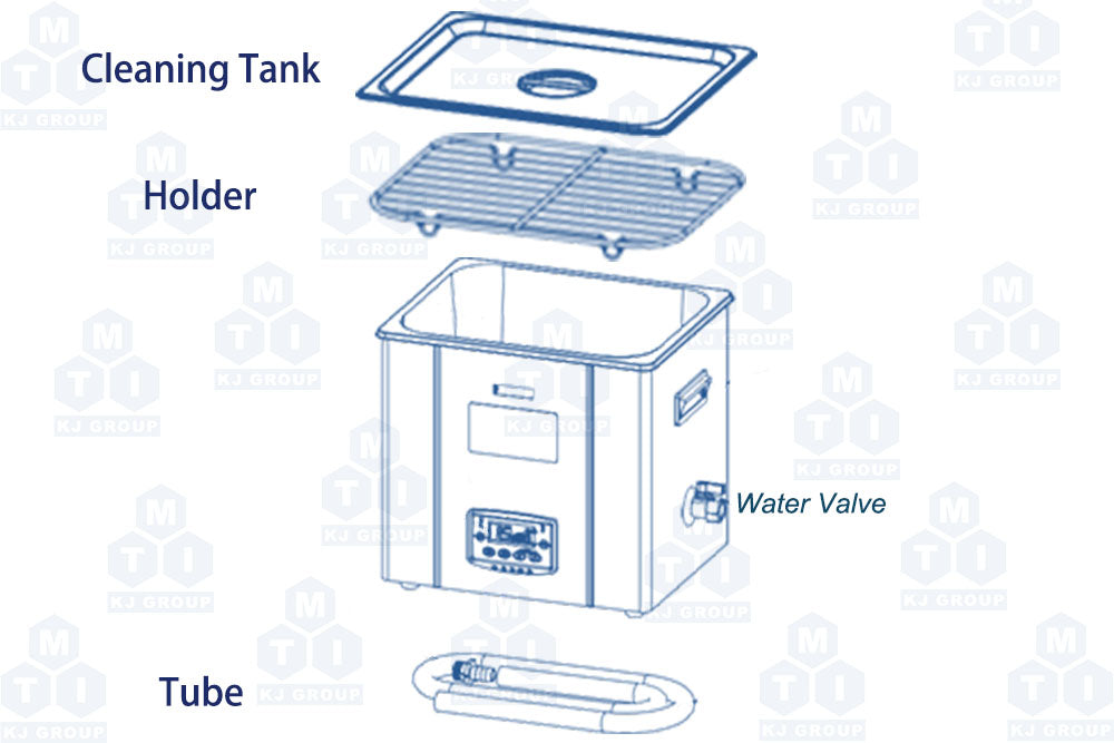 NRTL Certified 30L  Heated Ultrasonic Cleaner w/ Digital Timer (500×300×200 mm) - SK8300BT - Thasar Store