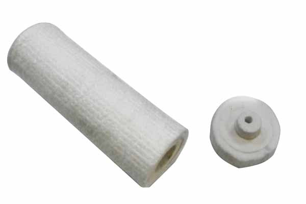 Two or Three -layer Refractory Liner 85mmOD x 40mmID x 295mmH - EQ-25TC-RL40295 - Thasar Store