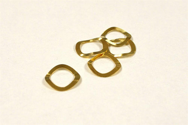 Gold Coated Stainless Steel Wave Spring for CR2032 Case - 10 pcs/pck-CR20WS-SpringG - Thasar Store