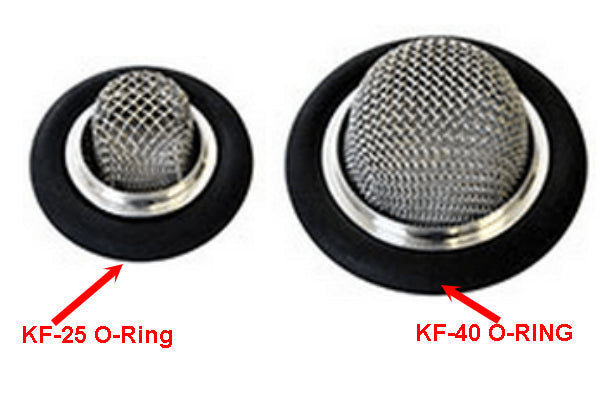 KF 25/40 Centering Ring with 60 mesh Filter - Thasar Store