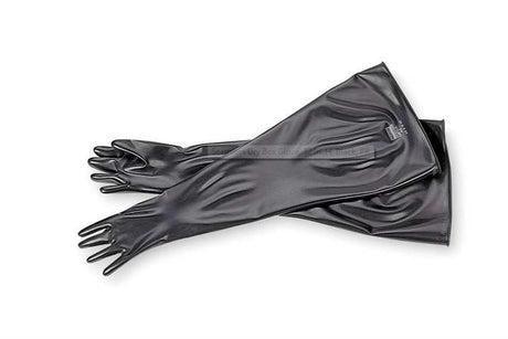 Black Seamless Dry Box Glove(8" Dia.x 32" Long),One Pair for VGB-6/10 - EQ-GB-G832BK-LD - Thasar Store