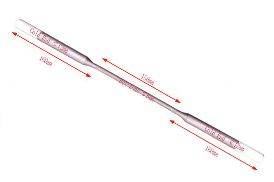 1800 Grade MoSi2 Heating Element (470mmL) - HEL1800T-470 - Thasar Store