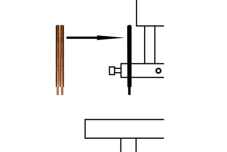 Copper Welding Electrodes for Spot Welder Machine - EQ-LiB-AWE - Thasar Store