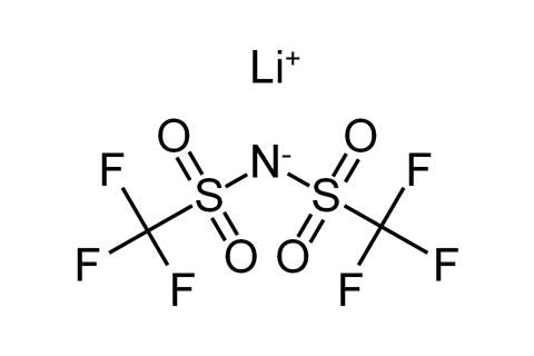 LiTFSI (lithium bis-trifluoromethanesulfonimide- C2F6LiNO4S2 ) Powder, 20g, 100g/bottle - EQ-Lib-LiTFSI - Thasar Store