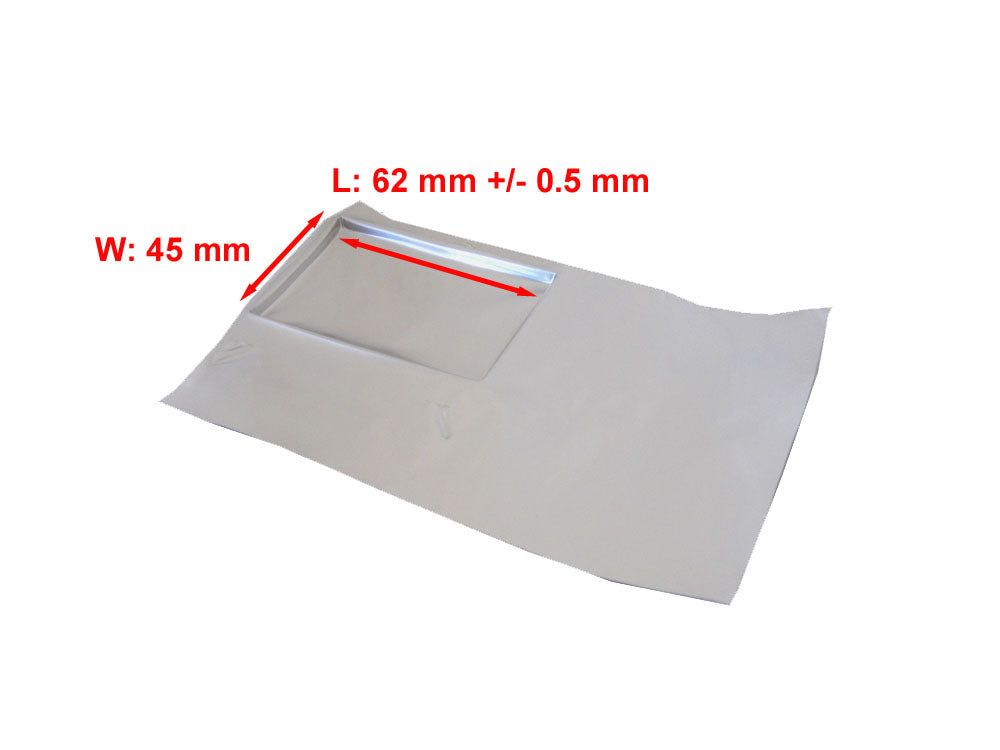 Formed Pouch Cell Case, 62x45x5t mm, 50pcs/Bag - EQ-PLiB-54560 - Thasar Store