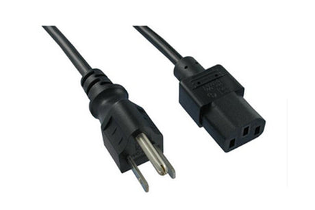 UL / CSA Certification , AC Power Cords 7.5' 3WIRE-16AWG-BLACK, EQ-PLUG-13-110 - Thasar Store