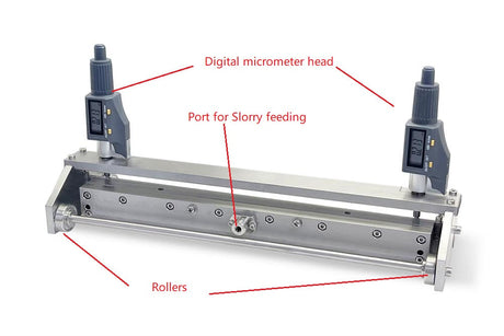 500 mm Wide Slot-die Film Applicator with Rollers- Se-KTQ-500SD - Thasar Store