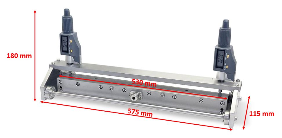 500 mm Wide Slot-die Film Applicator with Rollers- Se-KTQ-500SD - Thasar Store