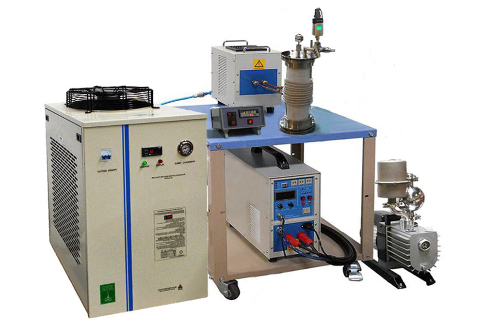 7KW Induction Heating System (80mm OD Tube, up to 1900ºC) with Temperature-Control  - EQ-SP-7TC - Thasar Store