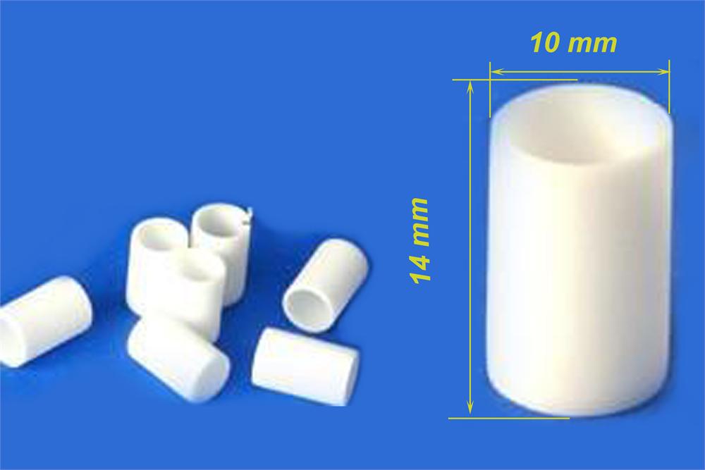 Alumina Crucible: 10 mm OD x 14 mm H for Thermal Analysis (Setaram) - EQ-TA1014 - Thasar Store