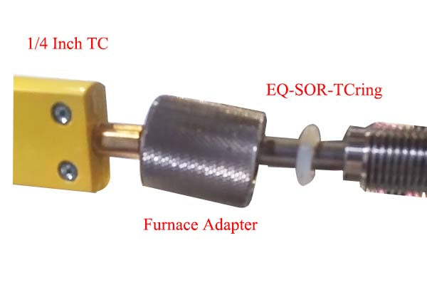 Furnace Adapter with 1/4"ID for K/S Type Thermocouple - TC-Adapter - Thasar Store