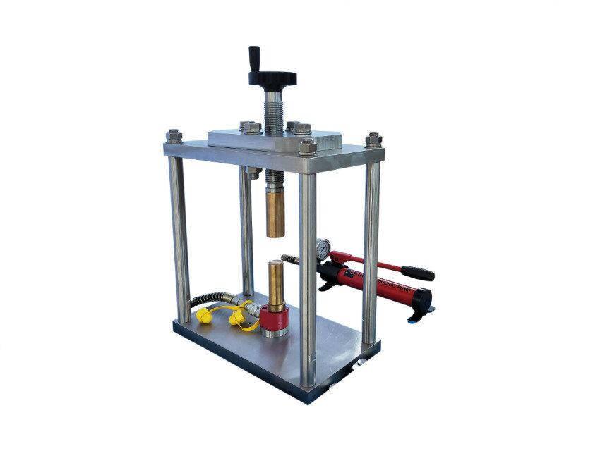 5T Manual Hydraulic Laboratory Press with Separable Pump - EQ-YLJ-5T-MG - Thasar Store